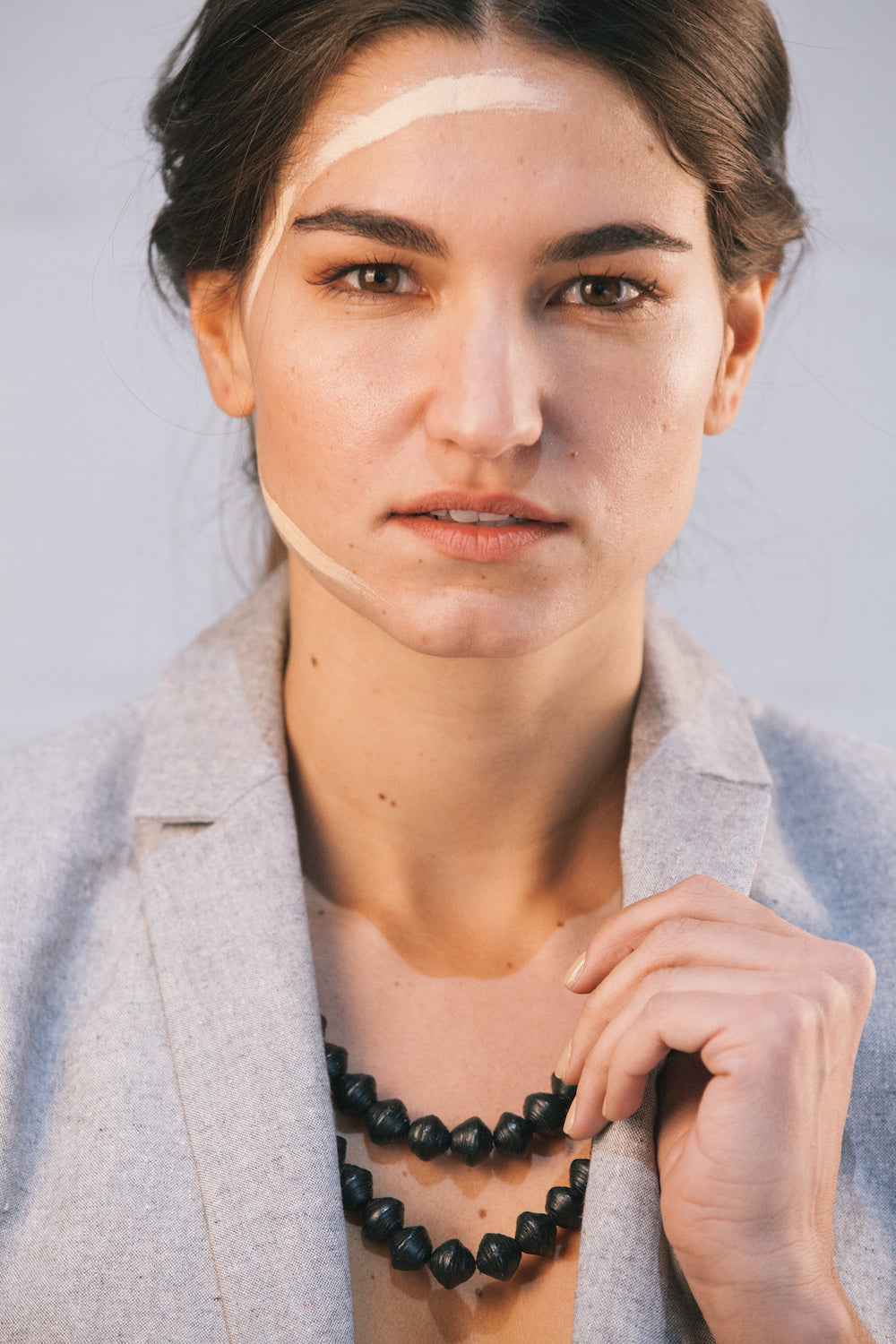 Mira Necklace - Matte Black